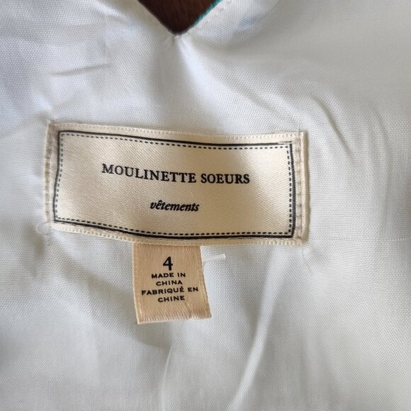 Moulinette Soeurs Lace Sleeveless Dress NWT Sz 4 - Picture 9 of 12